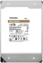 HD Interno Toshiba 3.5" Nas N300 Pro 18TB SATA 6.0GB/s - HDWG51JXZSTB