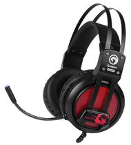 Headset para Jogos Marvo Scorpion HG9028 USB Preto/Vermelho