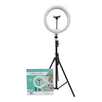 Lâmpada Anel Luz LED 32 CM Suporte para Celular+ Tripé Grande Regulável