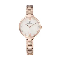 Relógio Analógico Feminino Daniel Klein Premium DK11957-2 - Rosa Ouro