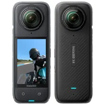 Camera de Acao INSTA360 Cinsabma X4 Motorcycle Bundle Kit / 8K - Preto (X405)