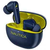 Fones de Ouvido Nautica T200+ Earbuds TWS - Azul-Marinho-Amarelo