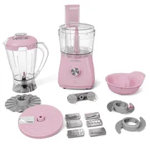 Multiprocessador Britania BMP1100RS 12 En 1 de 1000W/1.25L/220V - Rosa