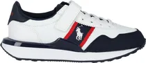 Tênis Infantil Polo Ralph Lauren RL01212100 Branco/Azul - Masculino