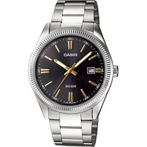 Relógio Casio Petite LTP-1302D-7A1VDF Feminino Analógico - Silver/Negro