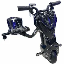 Triciclo Electrico Hye TR01 6.5" 50KG 150W - Black/White Lightning