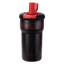 Copo Térmico Haers Coca-Cola HGA-500-001A-Ke - 500ML - Preto e Vermelho