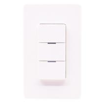 Interruptor de Parede 4LIFE Smart Switch Inteligente FLP3GWRF Wifi + RF Compativel com Alexa e Google Home / 100-240 50/60HZ - Branco