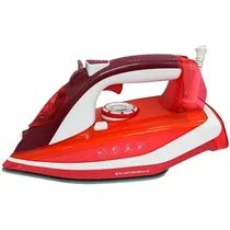Ferro A Vapor Electrobras EBPV-25 de 1.200 Watts Antiaderente + Spray 127V ~ 60HZ -Vermelho/Branco