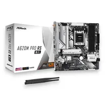 Placa Mãe Asrock A620M Pro RS Wi-Fi DDR5 Socket AM5 Chipset AMD A620 Micro ATX