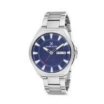 Relógio Analógico Masculino Daniel Klein Premium DK12139-3 - Prata e Azul