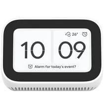Despertador Xiaomi Mi Smart Clock X04G de 4" com Wi-Fi e Bluetooth - Branco