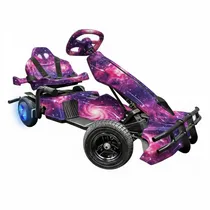 Kart Eletrico Eco 8 36V/350W 4400AH Full Pink Galaxia  Kart Eletri...