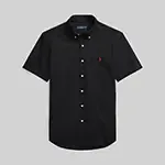 Polo Ralph Lauren Caballero Camisa Manga Corta s/M s Negro
