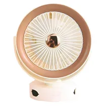 Ventilador de Mesa Recarregável Creme 20X23CM

 20 X 23 CM