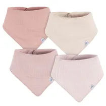 Just Born Set 4 Bandanas Rosa