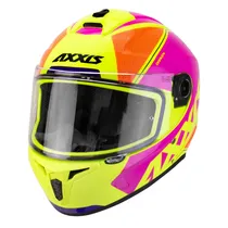 Capacete Axxis Draken s Gear D8 - Fechado - Tamanho XXL - Gloss Pink