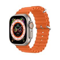 Relogio Inteligente Smartwatch Mannatech Ultra 8 Mini / com Bluetooth - Laranja