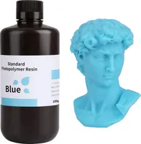 Resina Photopolymer para Impressora 3D Elegoo V1.0 Standard 1KG - Blue