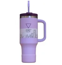 Hydrate Vaso 727073 Sunbean c/Pajita 1.18L Lilac