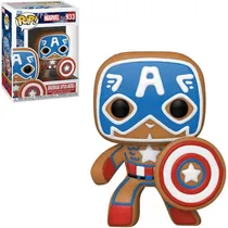 Funko Pop Marvel Holiday Captain America 933
