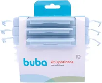 Kit Pote Hermeticos Buba - Azul - 18057