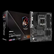 Placa Mae Asrock B650 PG Lightning Socket AM5 Chipset AMD B650 DDR5 ATX
