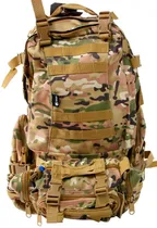 Mochila Tática Doberman 510476 55L Camo Green
