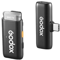Sistema de Microfone Godox WES2 USB-C Sem Fio (1TX+1RX)