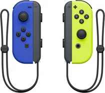 Controle Joy-Con (L) (R) para Nintendo Switch - Azul/Amarelo