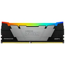 Memoria Ram Kingston Fury Renegade DDR4 8GB 3600MHZ RGB - Cinza / Preto (KF436C16RB2A/8)