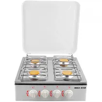 Fogareiro A Gás Megastar CO6026 4H - Branco