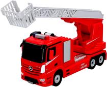 Mercedes Benz Antos Fire Engine RC 2.4 GHZ Rastar 78630 Red