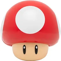 Luminária Paladone Super Mario Cogumelo com Sons - Vermelho