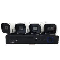 Kit CCTV Ecopower EP-C021 4K (DVR +8 Câmeras) - Black/White