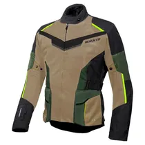Jaqueta para Motociclista Seventy Degrees Atacama Touring Adv SD-JT70 - Tamanho 3XL - Sand Green Fluor  Jaqueta par...