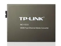 Conversor de Midia TP-Link MC112CS WDM 10/100MBPS  Conversor d...
