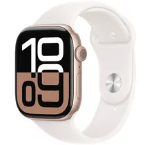 Apple Watch Series 10 46 MM/M/L MWWU3HN A2999 GPS - Rose Gold Aluminum/Light Blush Sport
