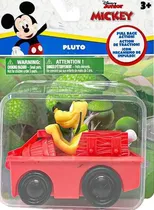Carrinho Disney Junior Pull Back Action Mickey Mouse Funhause - Pluto