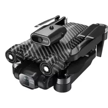 Drone Hetzer P12 Pro 90°/100M/2 Baterias- Preto