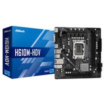 Placa Mãe Asrock H610 H610M-HDV DDR4 Socket LGA 1700 Chipset Intel H610 Micro ATX