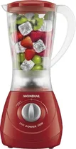 Liquidificador Mondial Easy Power L-550R de 2 Velocidades 220V 50/60HZ Vermelho