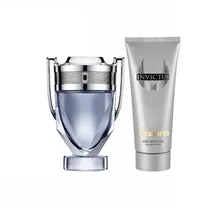 Perfume Paco Rabanne Invictus + Gel FD25 Edt Masculino - 100ML + 100ML