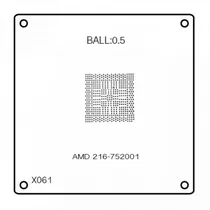 Bga Stencil PC AMD 216-752001 B.0.5