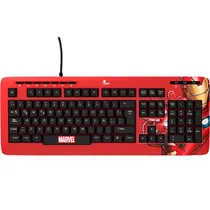 Teclado Xtech XTK-401 Iron Man USB - Rojo