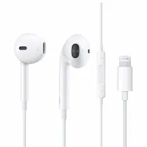 Apple Fone de Ouvido Earpods Lightning MMTN2AM/A com Fio, Microfone, Branco