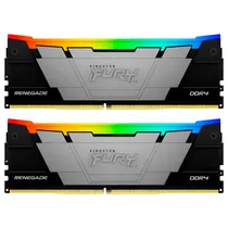 Memoria Ram Kingston Fury Renegade DDR4 16GB (2X8GB) 3600MHZ RGB - Preto (KF436C16RB2AK2/16)