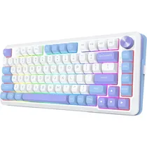 Redragon Teclado Cyrus Pro K681WBP-RGB-Pro Eng White  Redragon Te...