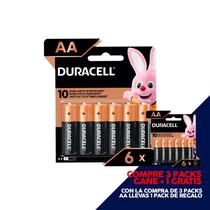 Pilha Alcalina Duracell AA 4+2