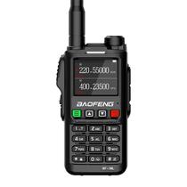 Walkie Talkie Radio Ie Baofeng BF-18L Amateur 5W / 7.4V / IP57 / 999 Canais - Preto